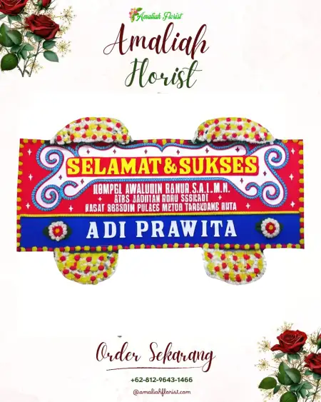 Papan Bunga Ucapan Selamat Sambungrejo